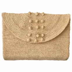 Femme Camalya Pochettes Et Petite Maroquinerie|Pochette Nai Raphia |