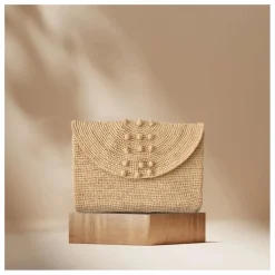 Femme Camalya Pochettes Et Petite Maroquinerie|Pochette Nai Raphia |