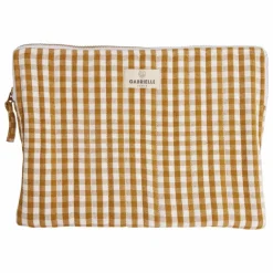 Sale Gabrielle Paris Pochette ordinateur Vichy | Curry