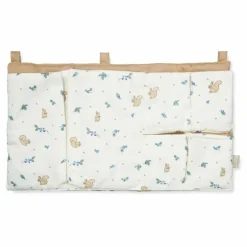 Clearance Cam Cam Pochette pour lit à barreaux Blueberries Bleu