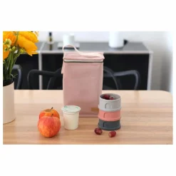 Outlet Béaba Pochette repas isotherme | Rose poudré