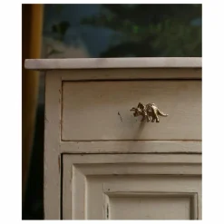 Enfant Doing Goods Patères|Patères, Paniers Enfant|Poignée de porte en laiton Triceratop |