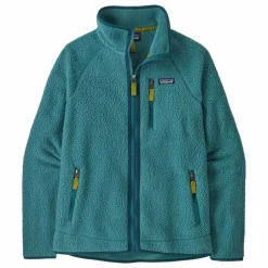 Patagonia Polaire zippée Retro Pile Fibres Recyclées | Bleu canard Best