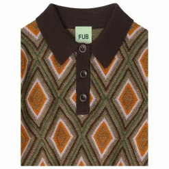 Enfant FUB T-Shirts, Chemises|Blouses, T-Shirts|Polo Arlequin Laine de Mérinos |