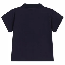 Petit Bateau Polo Barista Coton Bio | Bleu marine Clearance