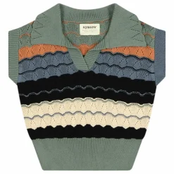 Enfant Aymara Polo Carmen Pointelle Coton Bio |
