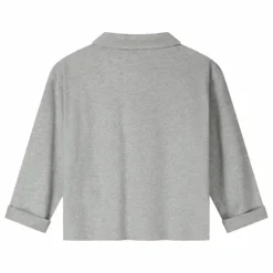 Gray Label Polo Coton Bio | Gris Online