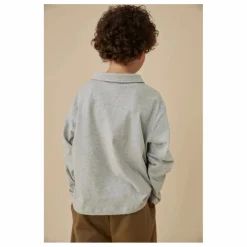 Gray Label Polo Coton Bio | Gris Online