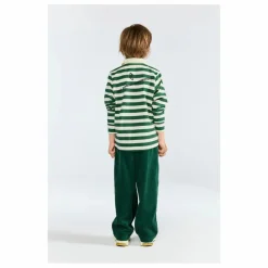 The Animals Observatory Polo Eel Rayé | Vert Outlet