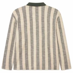 Outlet Les Deux Polo Jacquard Jersey Bowie | Kaki foncé