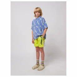 Bobo Choses Polo Logo Coton Bio | Bleu Clearance