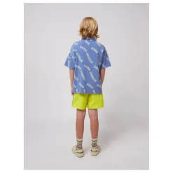 Bobo Choses Polo Logo Coton Bio | Bleu Clearance