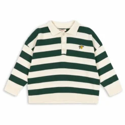 Hot Konges Sløjd Polo Manis Rayé | Ecru