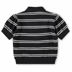 Best Molo Polo Raki Rayé Coton Bio | Noir