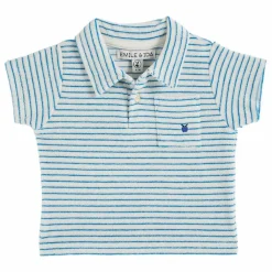 Enfant Emile et Ida Polo Rayure Eponge |