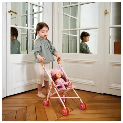 Djeco Poupées|POMEA - Poussette Flowers |