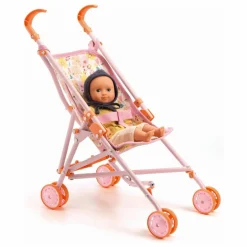 Djeco Poupées|POMEA - Poussette Flowers |
