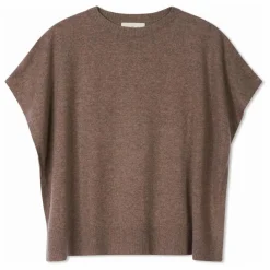 Clearance Bompard Poncho Col Bateau Cachemire | Beige