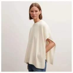 Sale Bompard Poncho Col Bateau Cachemire | Naturel