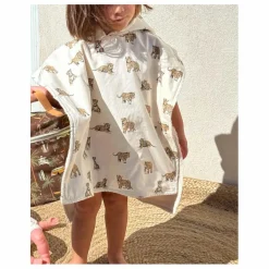 Enfant Milinane Puériculture|Linge De Toilette|Poncho de bain Teo |