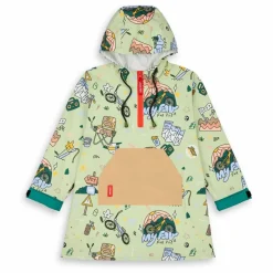 Sale Hello Hossy Poncho Imperméable Mountain Ride | Vert pâle