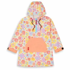 Hello Hossy Poncho Imperméable Retro Flowers | Rose Clearance