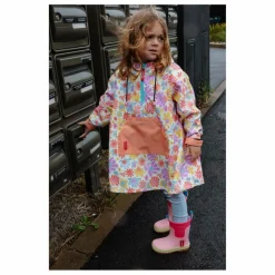 Hello Hossy Poncho Imperméable Retro Flowers | Rose Clearance