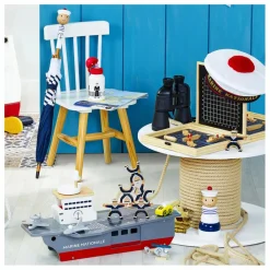 Hot Vilac Porte-avions et ses accessoires Multicolore