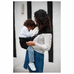 Mama Hangs Porte-bébé Carry & Walk | Noir