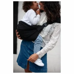 Mama Hangs Porte-bébé Carry & Walk | Noir