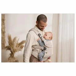 BabyBjörn Porte-bébé Harmony en jersey tissé chiné | Beige Clearance