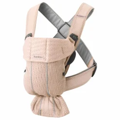 New BabyBjörn Porte-bébé Mini en mesh Rose pâle