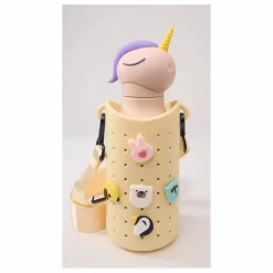 Enfant Asobu Vaisselle Enfant|Porte-gourde avec 5 charms