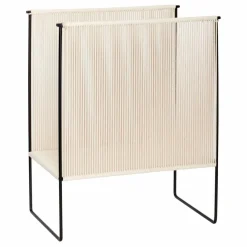 Hübsch Porte-revues en corde et métal | Noir Outlet