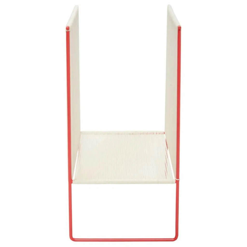 Hübsch Petits Rangements|Porte-revues en corde et métal |