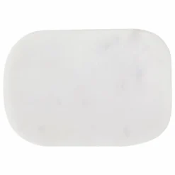 Madam Stoltz Porte-savon en marbre | Blanc Clearance