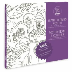 Omy Loisirs Créatifs|Poster à colorier Géant Magic
