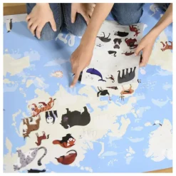 Best Poppik Poster sticker Animaux Multicolore