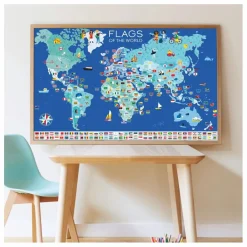 Poppik Poster sticker Drapeaux
