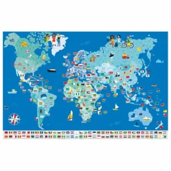 Poppik Poster sticker Drapeaux