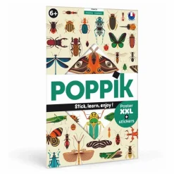 Poppik Loisirs Créatifs|Poster sticker Les Insectes