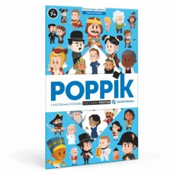 Poppik Loisirs Créatifs|Poster sticker Personnages célèbres