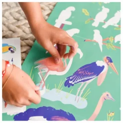 Poppik Poster stickers Oiseaux