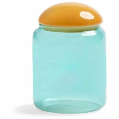 &Klevering Pot en verre Puffy | Bleu Clearance