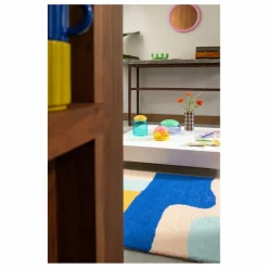 &Klevering Pot en verre Puffy | Bleu Clearance