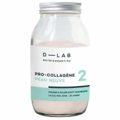 D-LAB NUTRICOSMETICS Poudre Pro-Collagène Peau Neuve - 500 ml