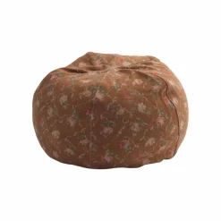 Discount Maison de Vacances Pouf Bulle en lin Jardin Secret | Havane