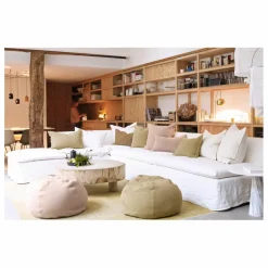 Best Maison de Vacances Pouf Bulle en toile Formentera | Capuccino