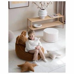 Sale Wigiwama Pouf en teddy | Ecru