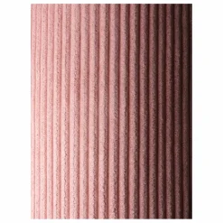 Wigiwama Pouf en velours côtelé | Rose Discount